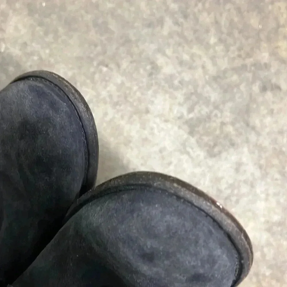 All Saintsmens charcoal gray suede leather chooka boots size 44/11